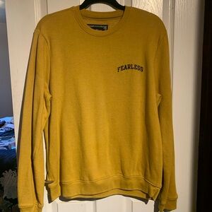 Fearless Mustard Yellow Men's Sweater